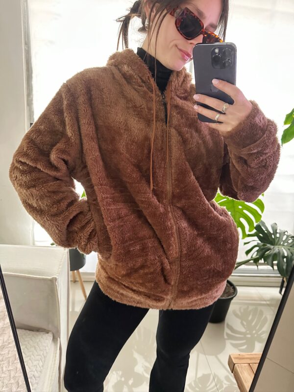 CAMPERA TEDDY TOSTADA CAMPERA TEDDY