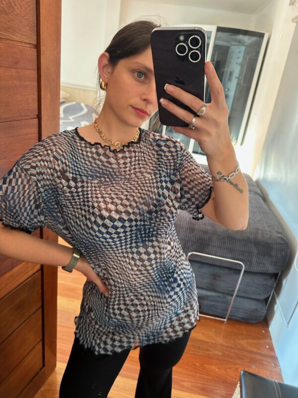 BLUSA MICRO TUL LARGA