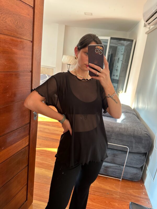 BLUSA MICRO TUL LARGA